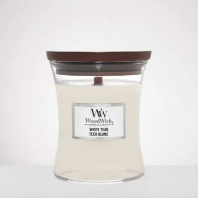 נר WOODWICK שעון חול
