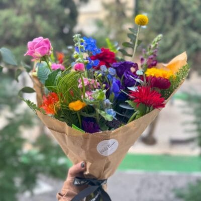 זר פרחים - מנוי M