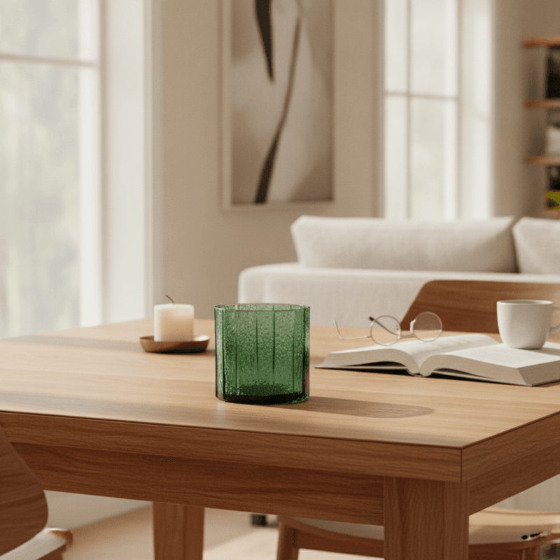 Emerald Vase Green