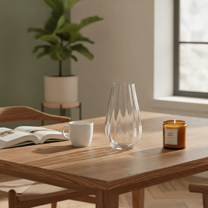 Clear Line Vase